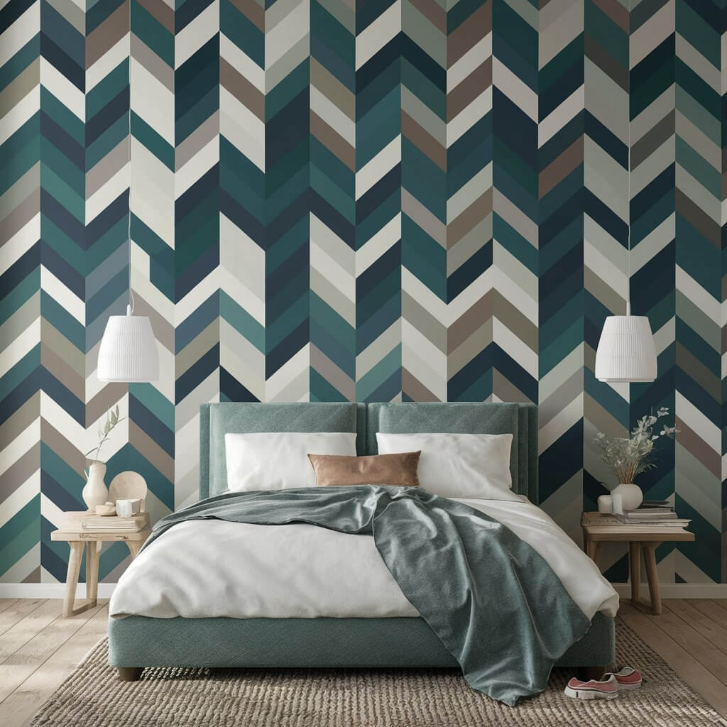 Modern Geometric Wallpaper